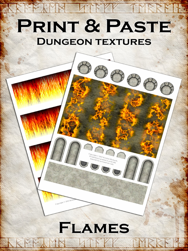Print paste dungeon 72 flammes pdf