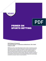 SCCG Research Primer On Sports Betting 2023-10-26