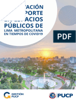 Reactivación Del Deporte en Los Espacios Públicos de Lima
