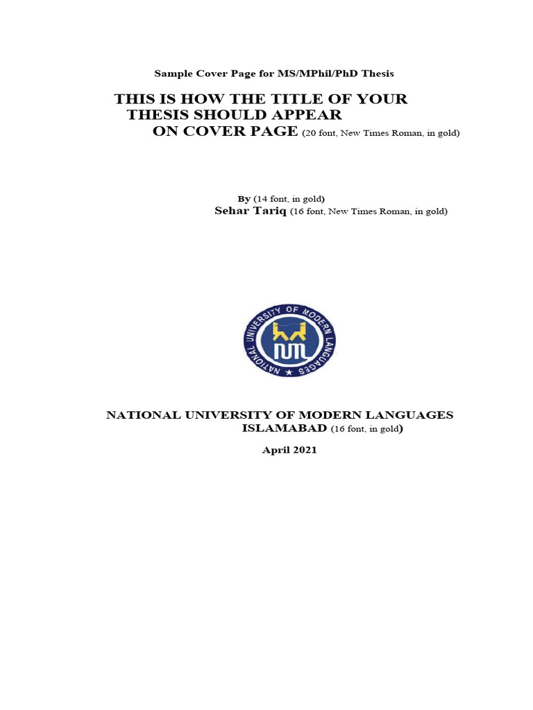 Thesis Proposal Format Pdf Thesis Paragraph
