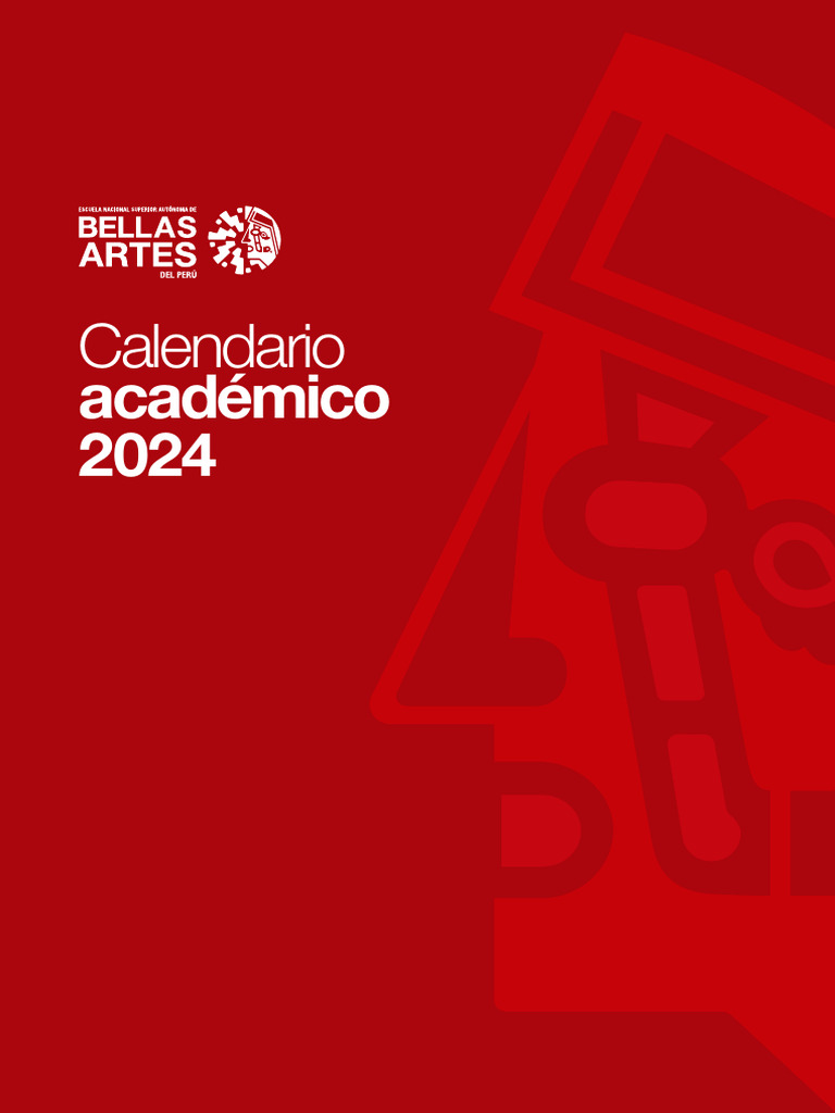 Calendario Académico 2024 Completo | PDF