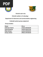 Ultrasonic Sensor Object Detection System Project Report