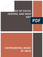 Music of South Central and West Asia