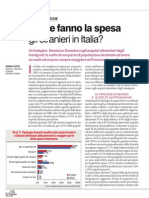 Come Fanno La Spesa Gli Stranieri in Italia