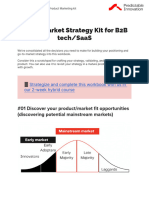 Go-To-Market Strategy Kit Predictable Innovation