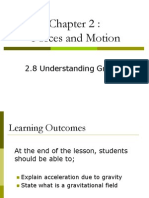 Forces and Motion: 2.8 Understanding Gravity