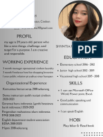 CV - Shytia Rahmawati Dewi