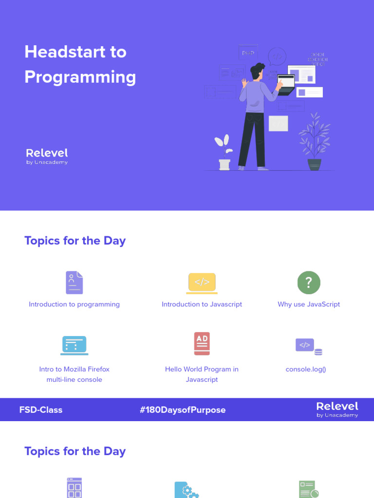 Class 1 | PDF | Java Script | Scope (Computer Science)