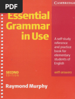 Essential Grammar in Use 2nd Edition by R. Murphy - Book