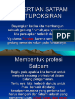 Modul PELATIHAN Dan PENGERTIAN SATPAM