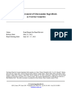 Glucosamine Safety Assessment