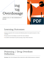 Poisoning Drug Overdosage