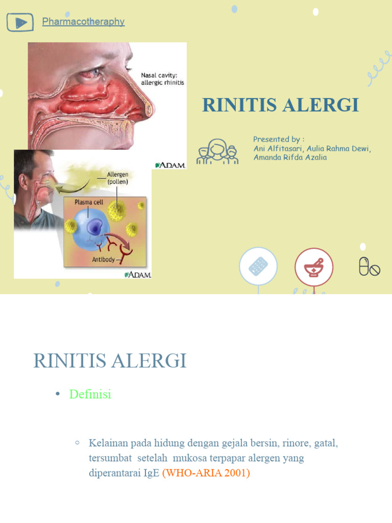 Presentasi Rhinitis-Alargy Kelompok 1 | PDF