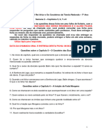 2ª Ficha - O Rei Arthur e Os Cavaleiros da Távola Redonda2