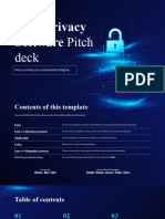 Data Privacy Software Pitch Deck by Slidesgo