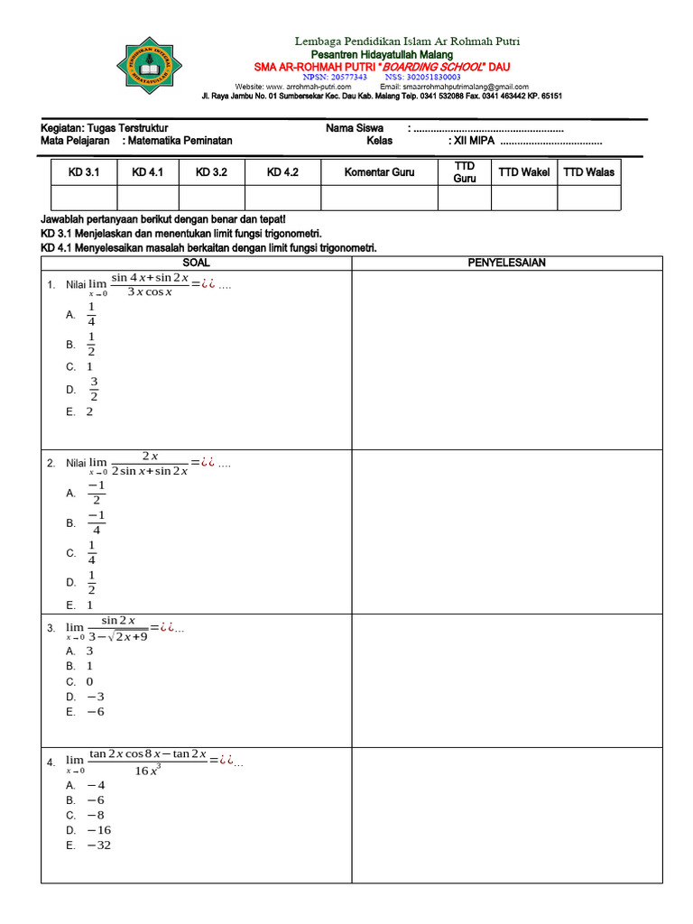 TUGAS MATP - 12 - 3.3-4.3 Dan 3.4-4.4 | PDF | Metode & Bahan Ajar