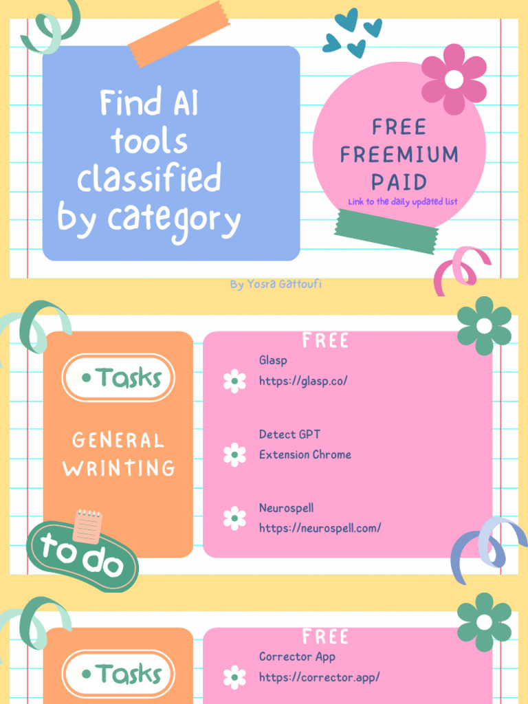 Ai tools pdf software application software