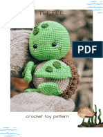 Turtle: Crochet Toy Pattern