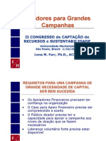 Doadores Para Grandes Campanhas de Captação II