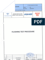 003-WS-TSRT Flushing Test Procedur