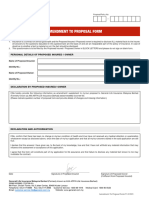 Amendment Form