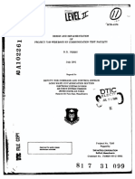 Design and Implementation of Project 7140 Wide Band HF Communication Test Facility