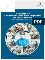 Guidelines for Customized Crash Course Programme for COVID Warriors Under PMKVY3!29!06 2021 Hindi