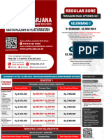 Biaya Sarjana Kelas Sore September 2024