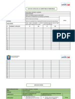 Lista de Cotejo 1ro Competencia Transversal