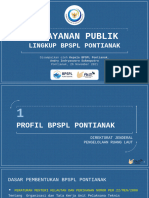 Pelayanan Publik BPSPL Pontianak (AIS)