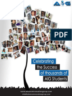 AIG Six Sigma Brochure