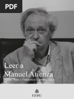 AAVV - Leer A Manuel Atienza. Homenaje. Libro Completo Editado