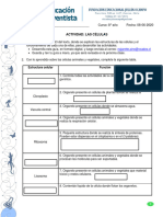 8° - Guía 08-06-2020 - Ciencias Naturales - La Célula (1)