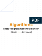 Algorithms - Basics to Advance