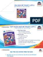 TẬP HUẤN SÁCH GIÁO KHOA MĨ THUẬT 6