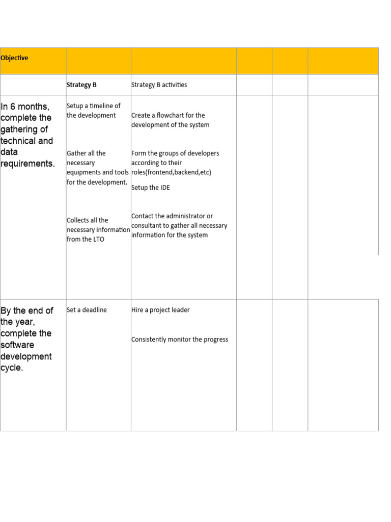 Software Development Strategy Overview | PDF