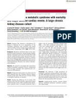 Journal of Internal Medicine - 2021 - Pammer - Association of The Metabolic Syndrome With Mortality and Major Adverse