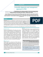 An Overview of Sinusitis Diagnosis and Management