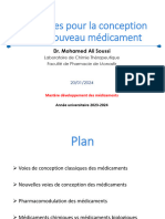 Strategie pour conception d'un nouveau médicament