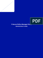 F-Secure Policy Manager Admin Guide -15.10-adminguide-eng