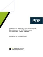 Utilization of Portable X-Ray Fluorescence-Spectrometers For The Registration of Contaminated Sites in Vietnam Kovac Konopatzki 2018