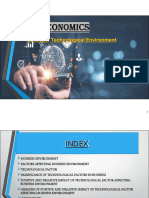 Economics: Concept: Technological Environment