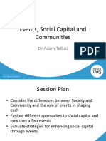 Social Capital and Communities