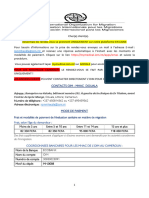 Health Assessment Information Sheet Copie Simplifiée NEW PRICES