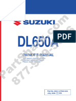 DL 650A K9 Servis Manual