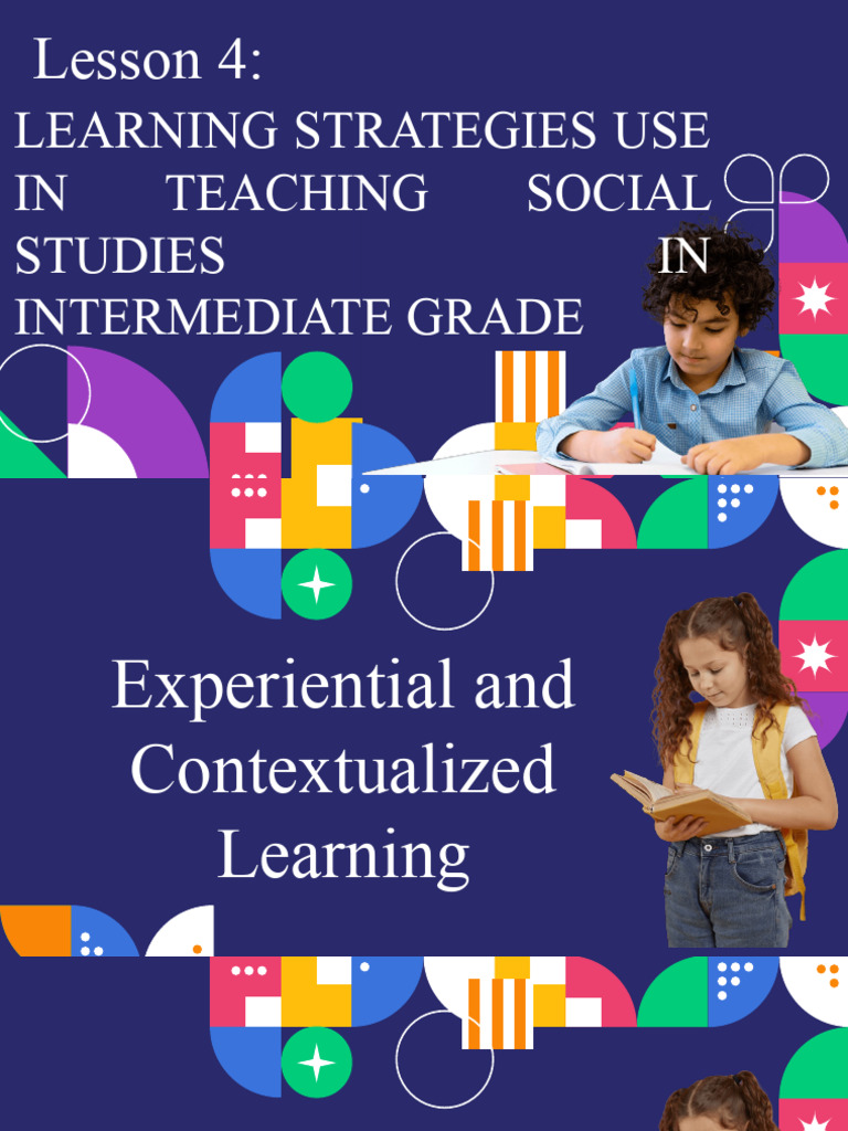 Experiential and contextualized learning pdf learning behavioural