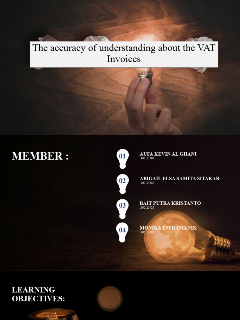 G1 The Accuracy of Understanding About The VAT Invoices | PDF