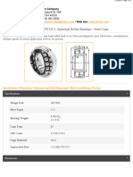 Timken 23220KEJW33C3 Specification Sheet