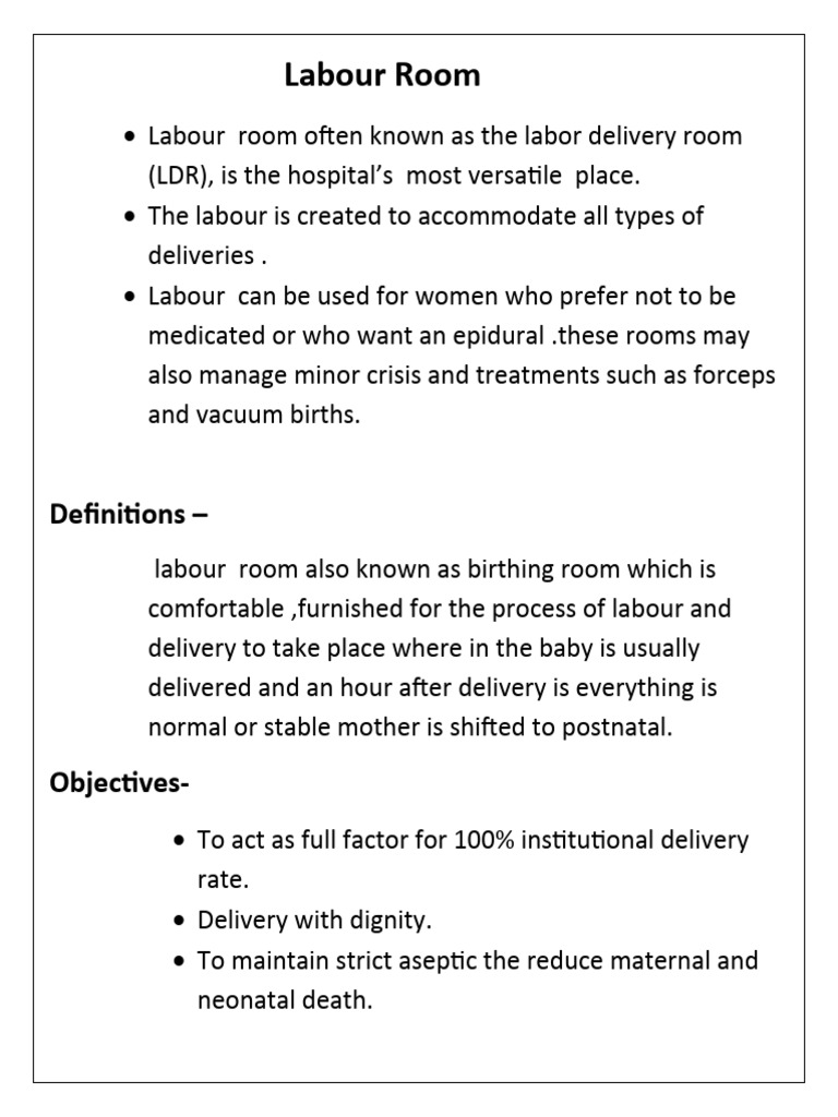 labour-room-set-up-pdf-childbirth-human-pregnancy