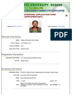 2023 Jupeb Screening Registration Form